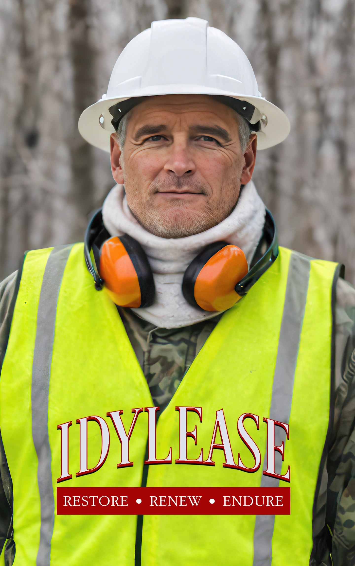 Richard Zampella during tree work at Idylease